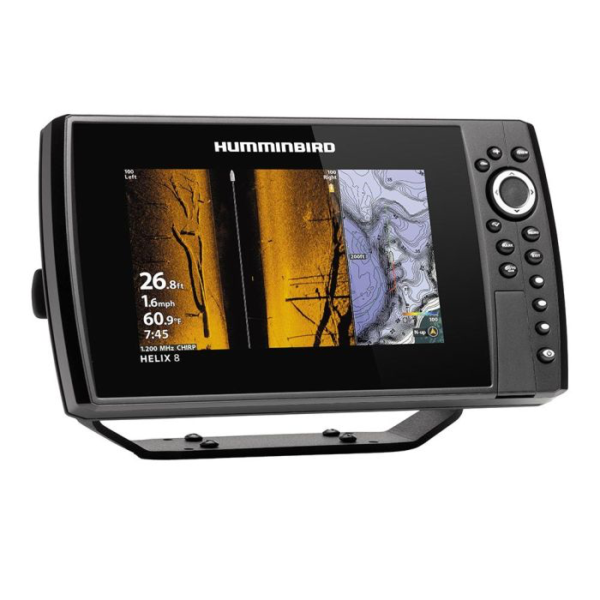 Humminbird HELIX 8 CHIRP MEGA SI+ GPS G4N CHO Fish Finder – Display Only (No Transducer)