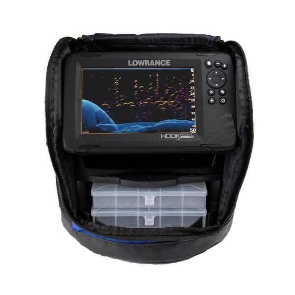 Lowrance HOOK Reveal 7 Chartplotter/Fishfinder Ice Machine w/SplitShot Transducer